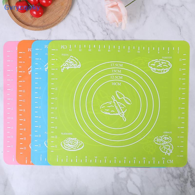 Gvrycqoky 26 * 29cm Silicone Non-Sti Mat Rolando Massa Forro Pad Pastelaria Bolo Bakeware BR