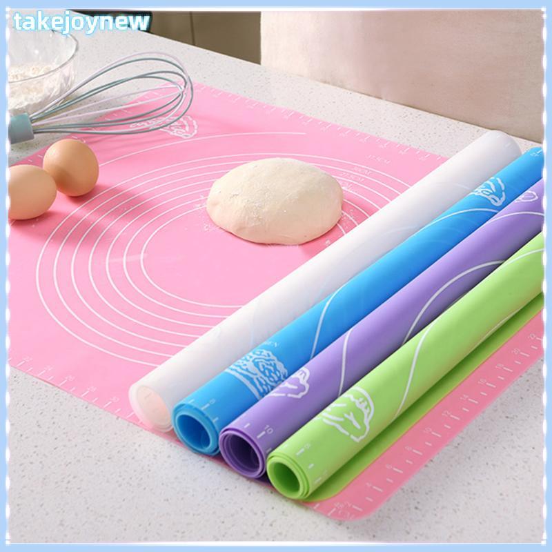 [takejoynewBR] 26 * 29cm Silicone Non-Sti Mat Rolando Massa Forro Pad Pastelaria Bolo Bakeware Tbr