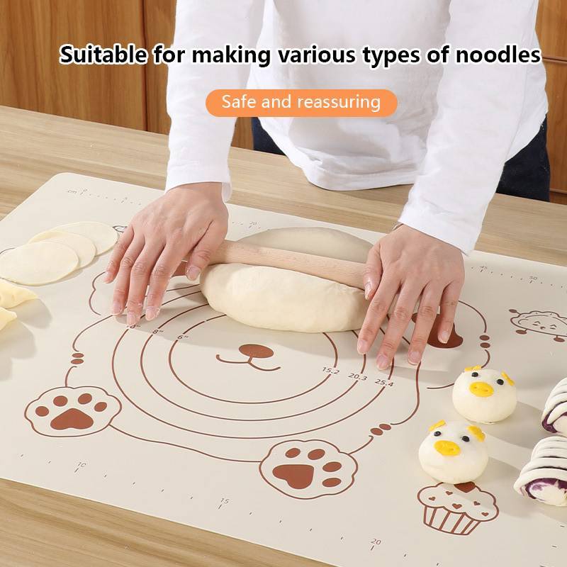 RE 70 * 50CM Almofada De Silicone Amassar Esteira Não-Sti De Cozimento Folha Massa Para Cozinha Rolando Pizza Cozinhar S
