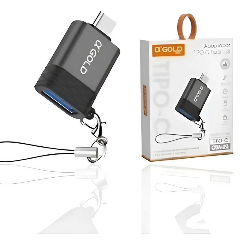 Adaptador OTG Tipo C para USB CBA-23 | Conecte Pendrive, Mouse e Teclado | Alta Velocidade e Portátil