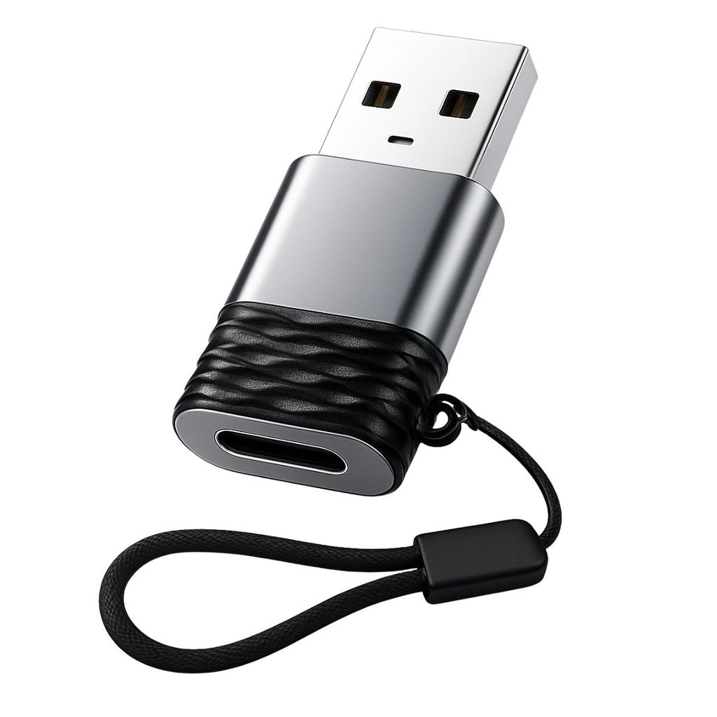Adaptador USB OTG Para Tipo C Alta Velocidade Mini Portátil