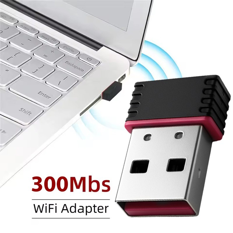 2-1 Conjunto Para Adaptador USB WiFi-Acessórios Conversores De Alta Velocidade-Placa De Rede Pequena Sem Fio Tipo C OTG-