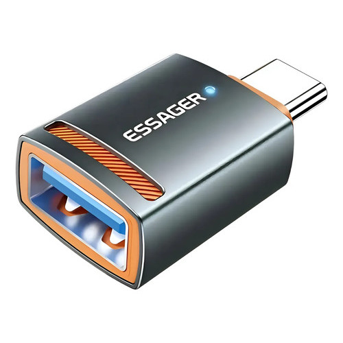 Adaptador Otg Usb-c Para Usb 3.0  Alta Velocidade 5gbps