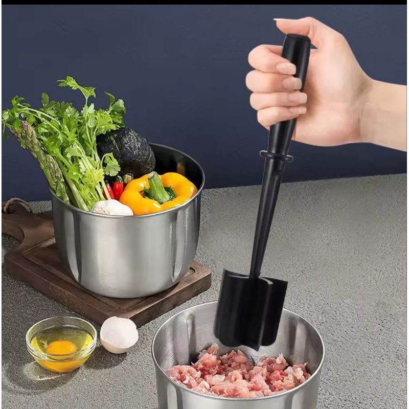 Picador De Carne e Legumes, Utensílio Cozinha Triturador Moedor, Resistente ao Calor e Antiaderente.