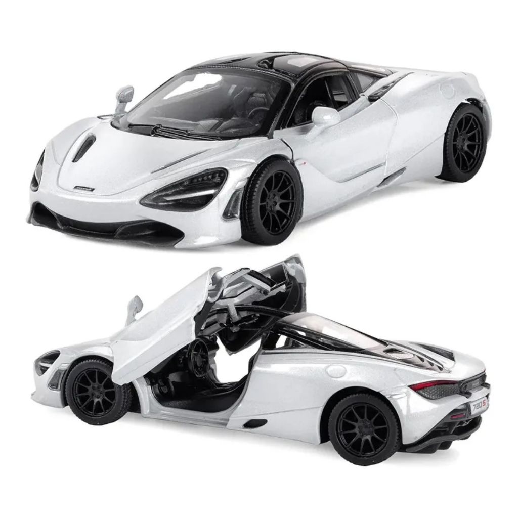 Miniatura Carrinho Metal McLaren 720S - Escala - 1/36