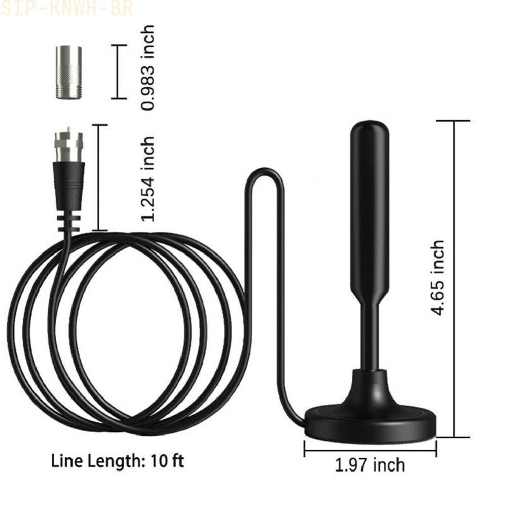 [SIP-KNWH-BR]Ultra High Gain Portable TV Antenna Compatible with Freeview Ready Devices-New In 11-