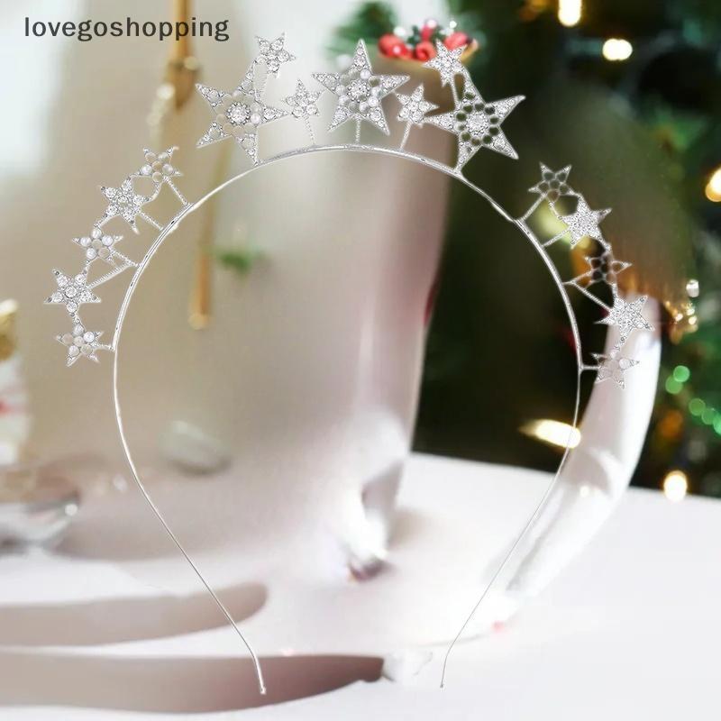 [lovego] Festa Estilo Europeu E Americano Strass Pérola Estrela De Cinco Pontas Exagerada Exclusiva Celebração Do Festiv