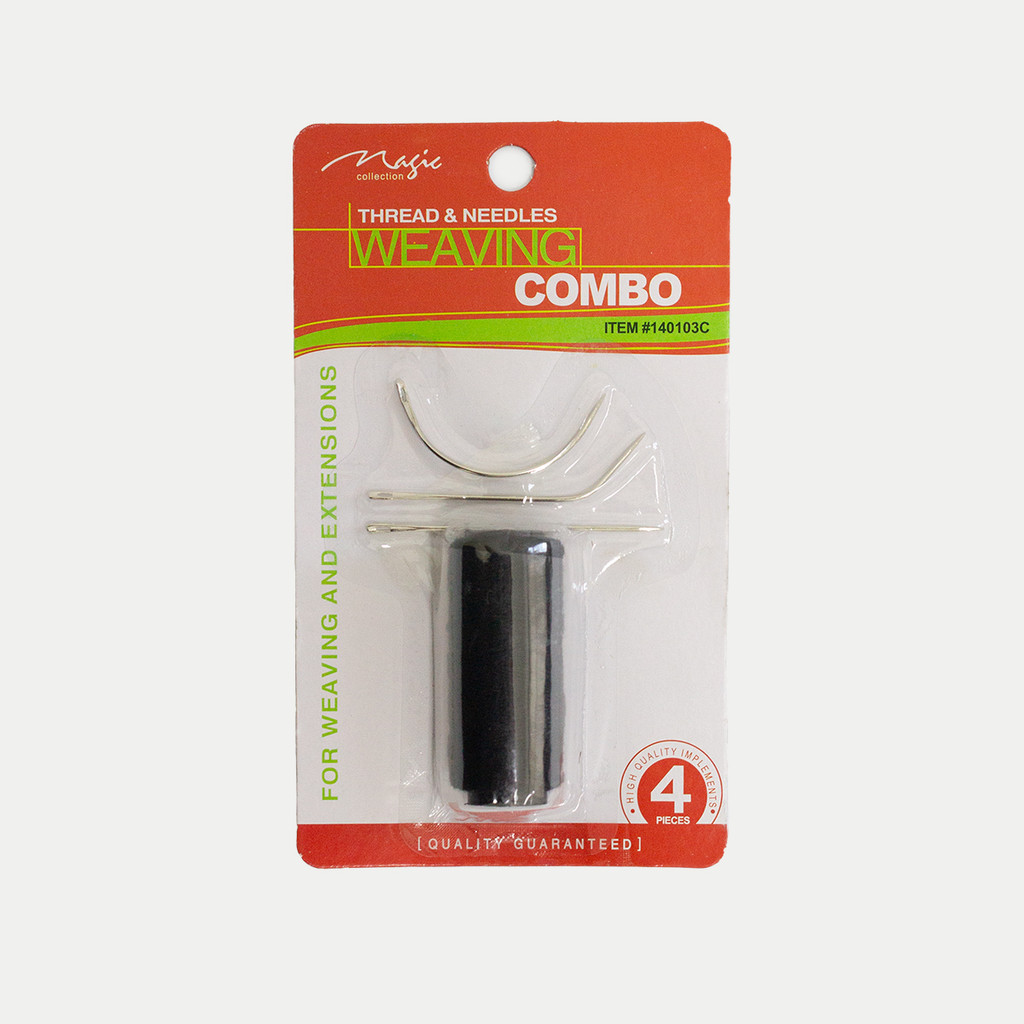 Kit Entrelace Com 3 Agulhas + 1 Fio De Linha Lastex 10m