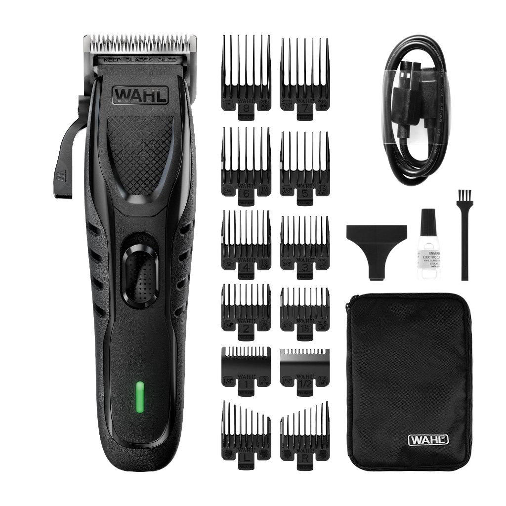 Maquina de Cortar Cabelo Wahl Fast Clip Recharge Bivolt Sem Fio