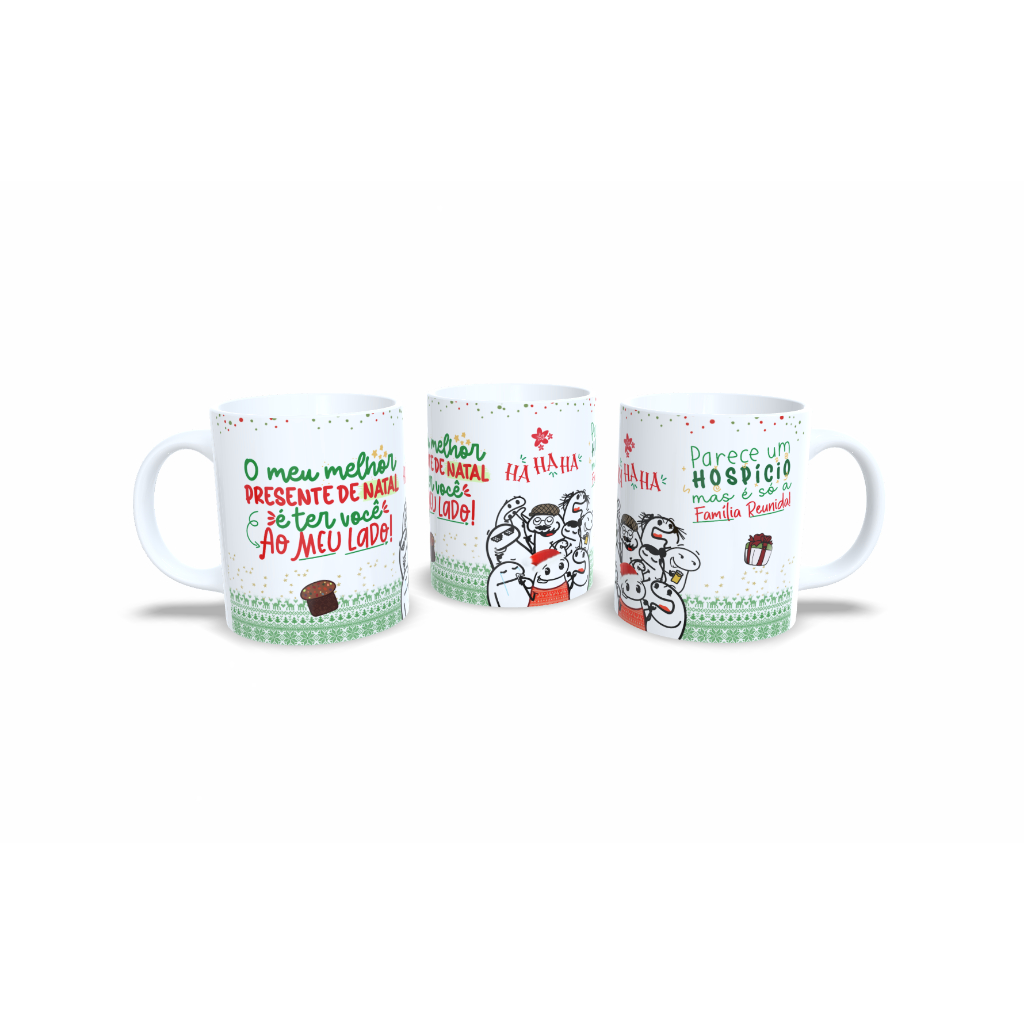 Caneca Natalina Personalizada Com Nome Feliz Natal O Melhor E Voce Do Lado Presente Natal HD 2110