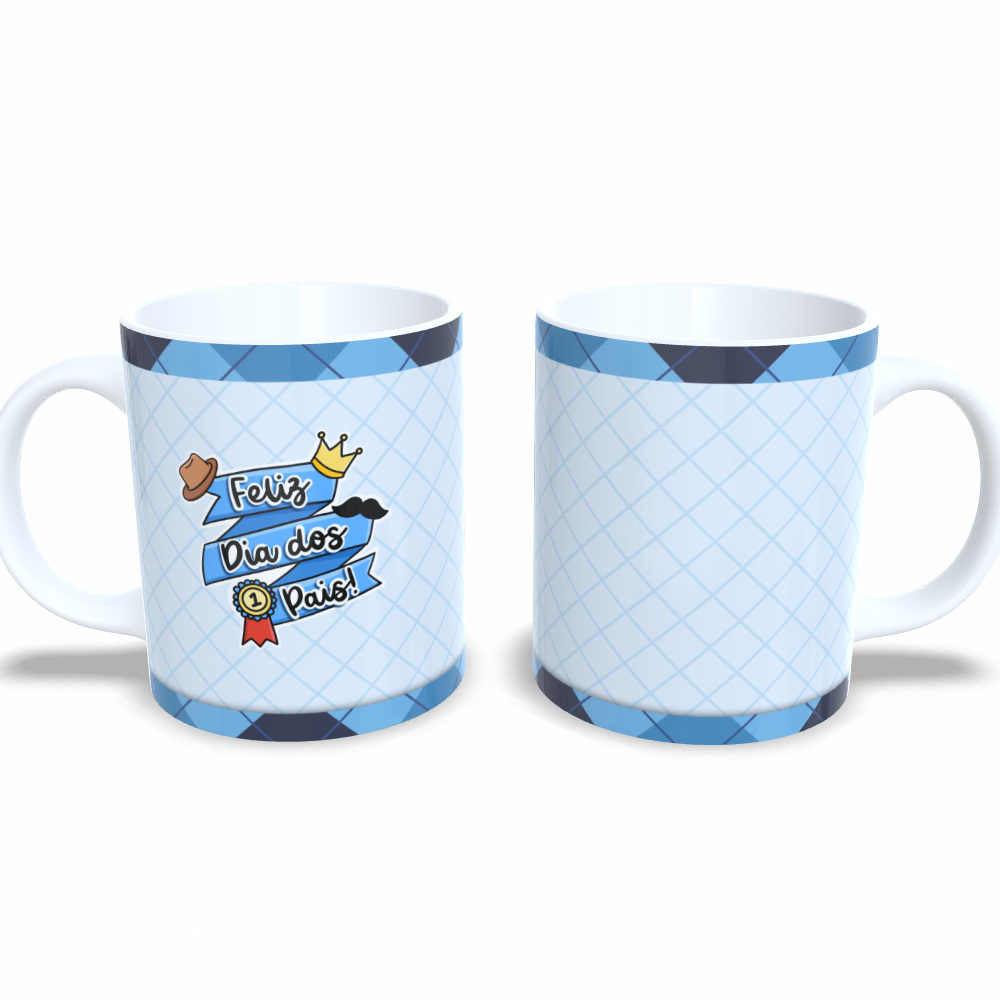 Caneca Personalizada Dia dos Pais Melhor Pai de Todos Presente Aniversario Natal Qualidade HD 322