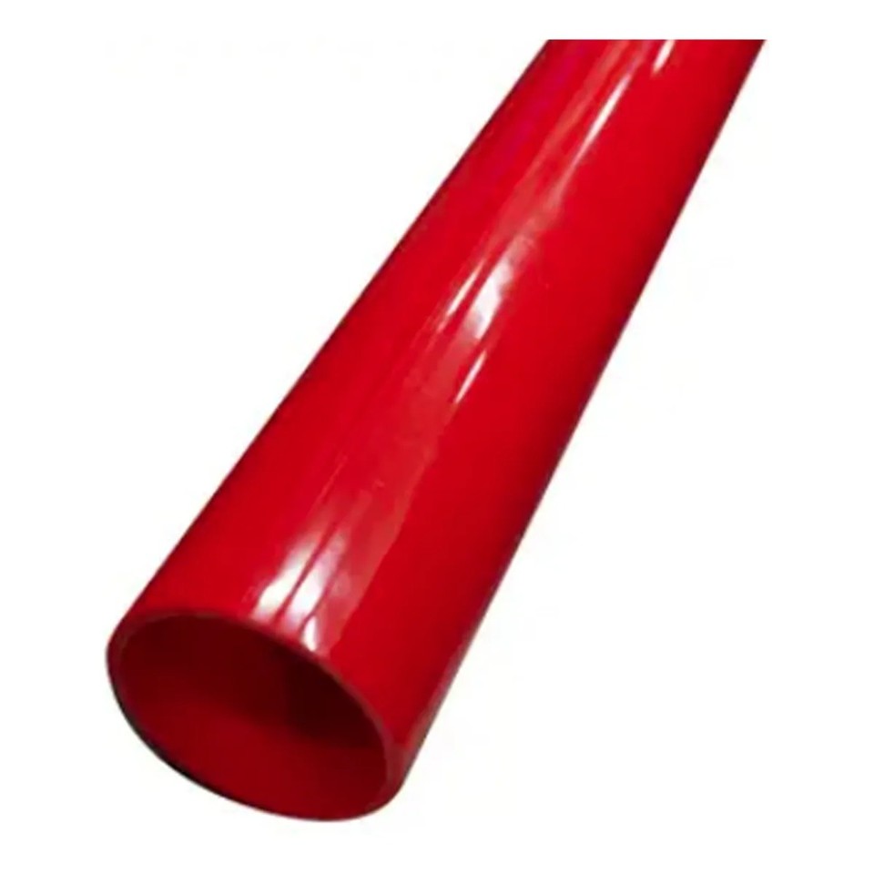 Tubo Cano Pvc Vermelho 20mm Sanking 1m 100cm p/Aquario