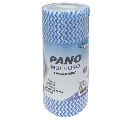 Rolo de Pano Multiuso Lavanderia 100 Folhas - CLEAN TECH