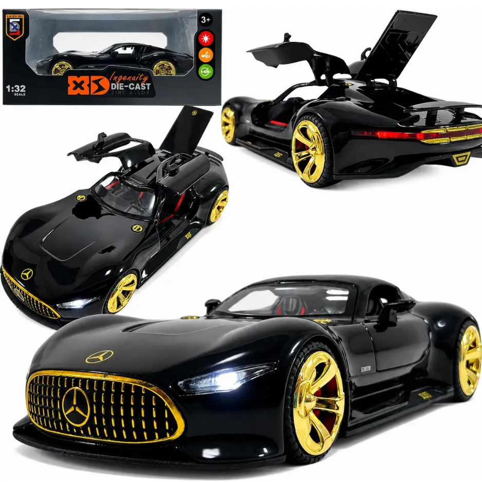 Miniatura Metal Benz Amg Vision Gran Gt Luxo Premium Ficção