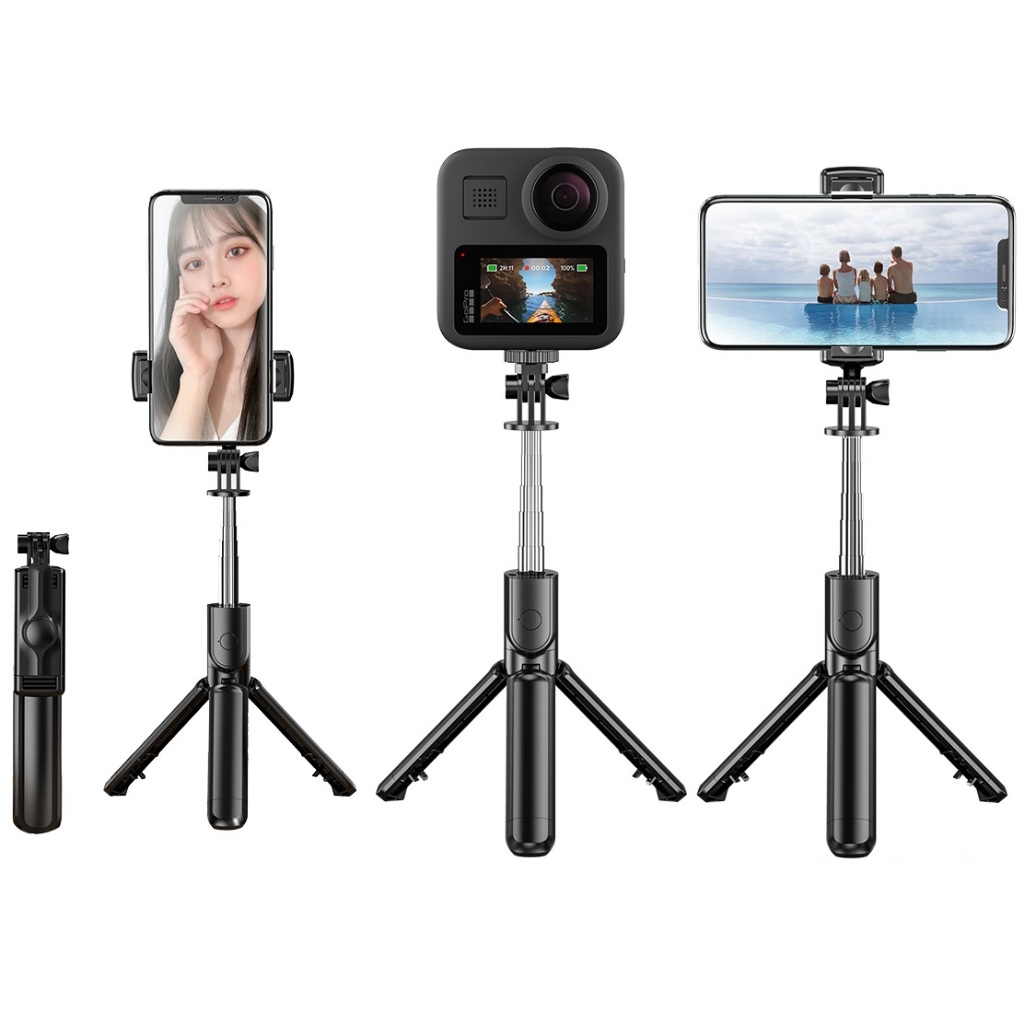 Bastão De Selfie Tripé Bluetooth Controle Sem Fio Universal - Youtek