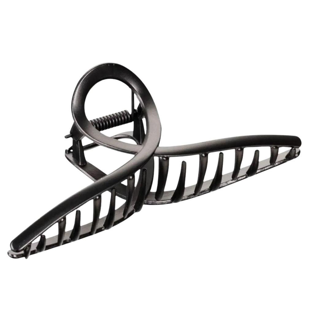 Piranha Para Cabelo Metal Black Laço Pdc63b