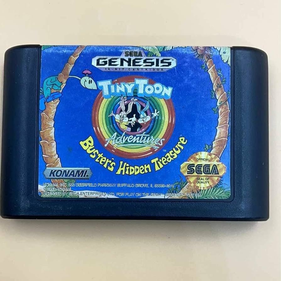 Tiny Toon Adventures: Buster's Hidden Treasure Mega Drive Original