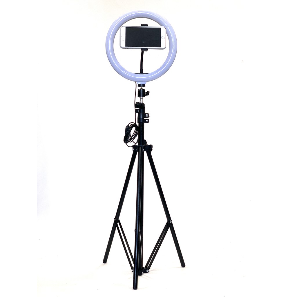 RING LIGHT - ANEL DE LUZ - LED GRANDE COM TRIPÉ GRANDE (2,10m)