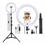 KIT 2 Ring Light Iluminador Led 12 Polegada 30cm + Tripé 1,10m Profissional Youtube