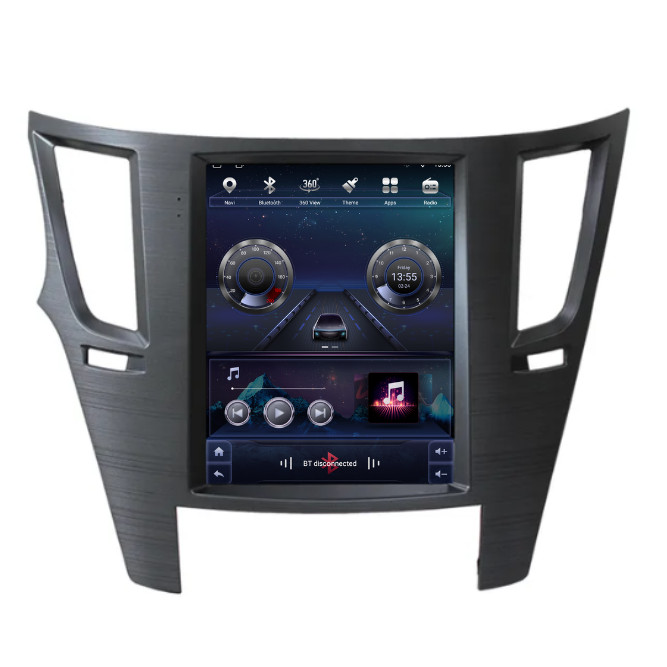 Central Multimídia Tesla para Subaru legacy 2010/2014 com Kit (TELA ,CHICOTE e MOLDURA)