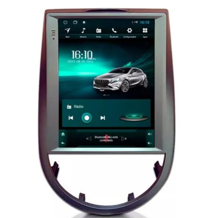Central Multimídia Tesla para KIA SOUL 2010-2013 com Kit (TELA ,CHICOTE e MOLDURA)