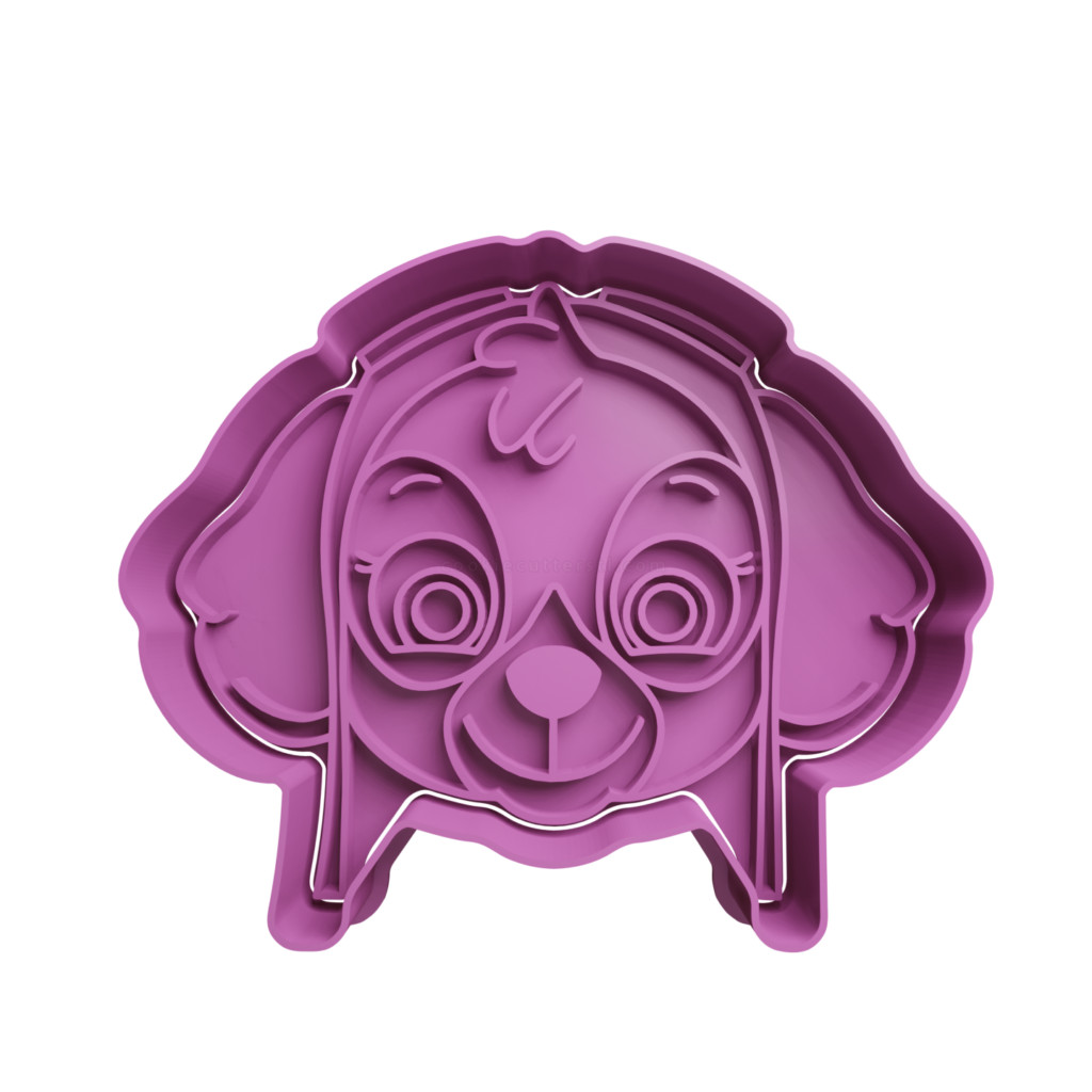 Cortador De Biscoito Skye Cabeza - Paw Patrol