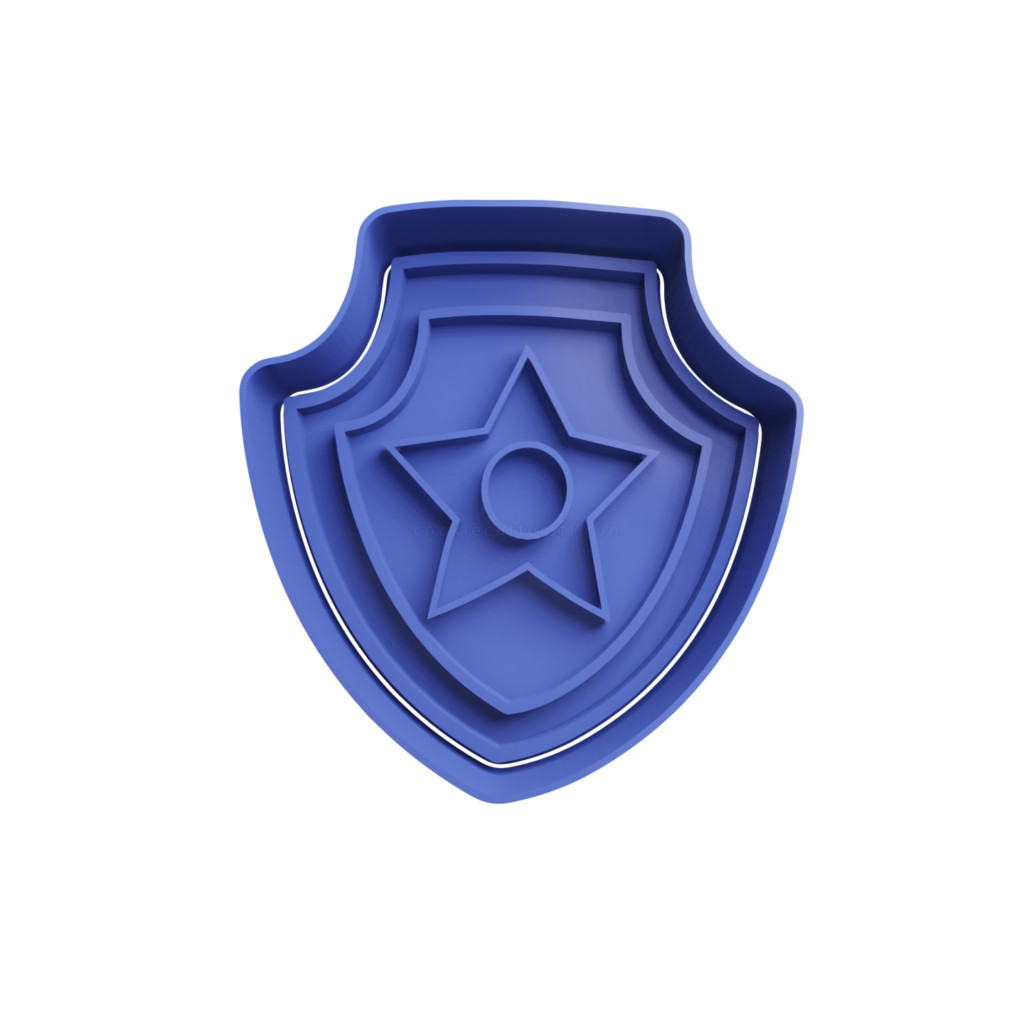 Cortador De Biscoito Chase Insignia - Paw Patrol
