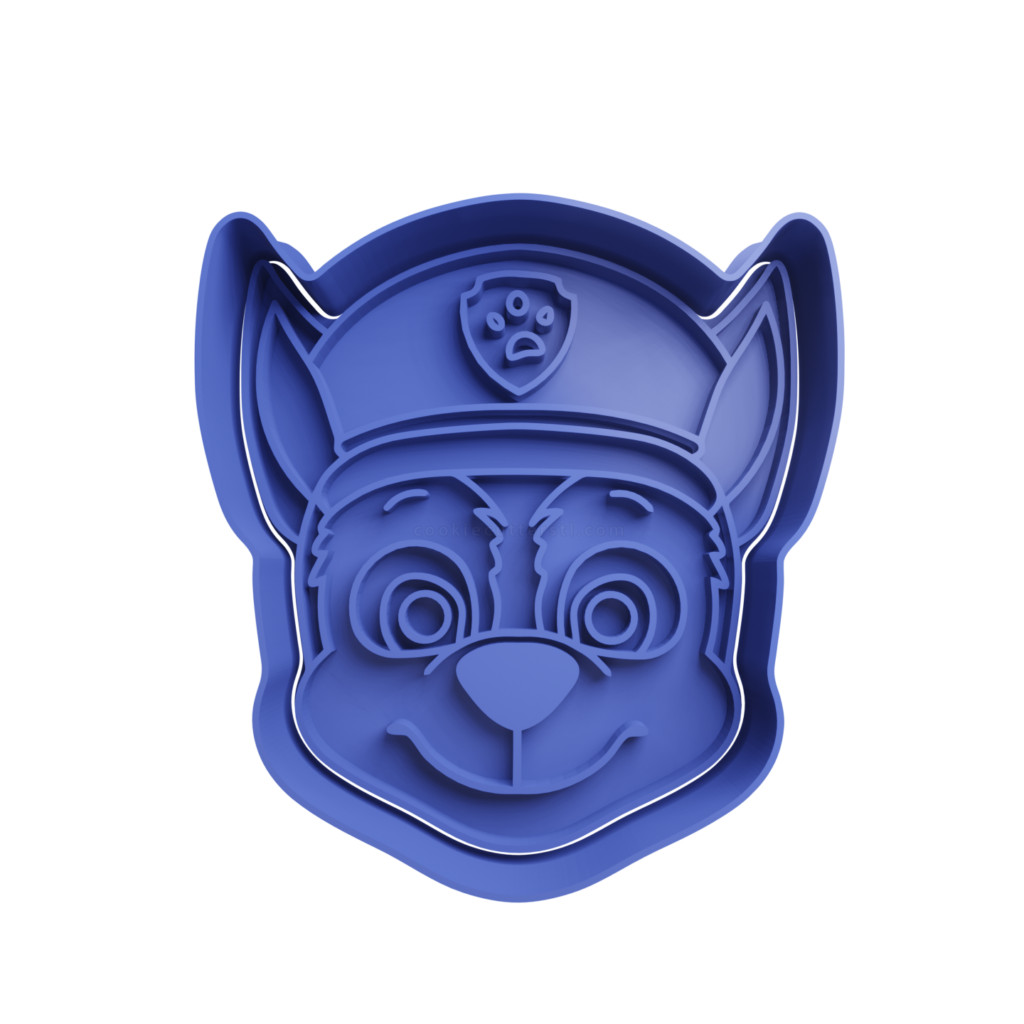 Cortador De Biscoito Perseguição Cabeça - Paw Patrol