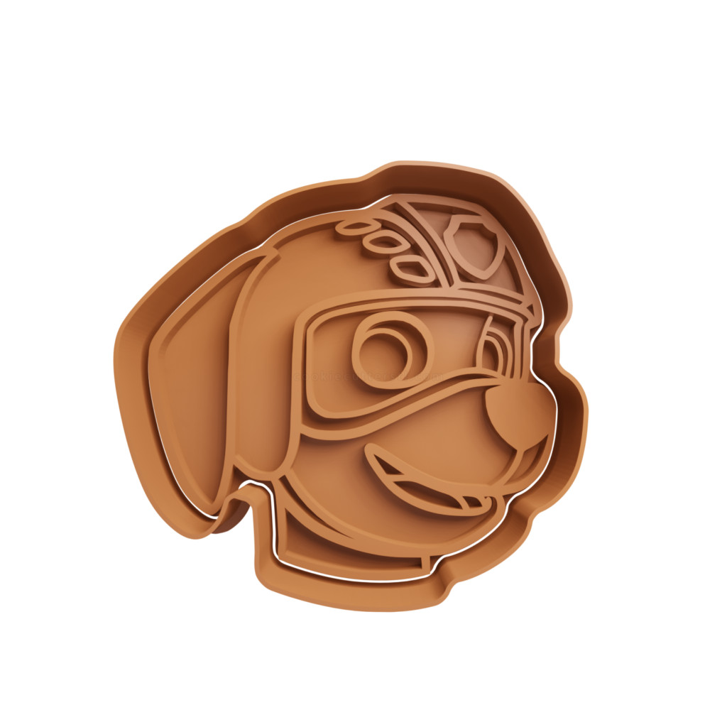 Cortador De Biscoito Zuma Cabeça 3 - Paw Patrol