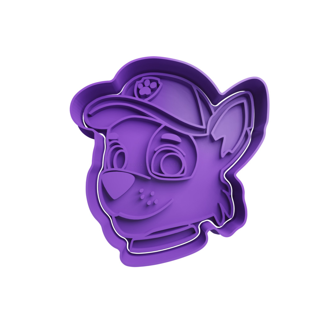 Cortador De Biscoito Rocky Cabeça 2 - Paw Patrol