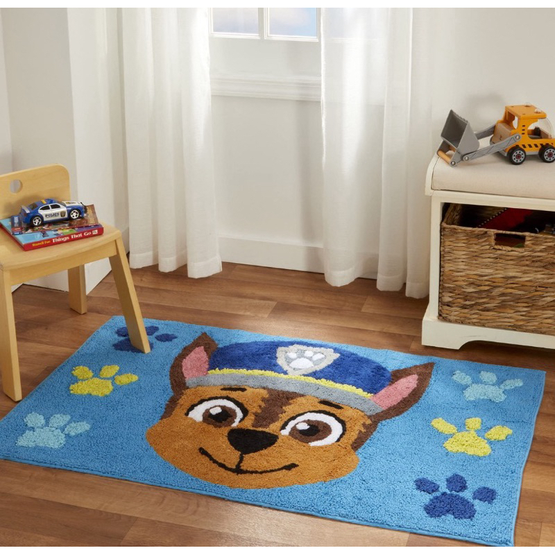 Tapete decorativo infantil Paw Patrol Chase, 48 x 30 cm, algodão