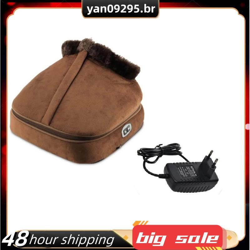 Botas De Massagem Aquecidas Com Plugue Ue , Aquecedor De Pés , Inverno , Cano Alto , Interior , Casa , Elétrico Sapatos