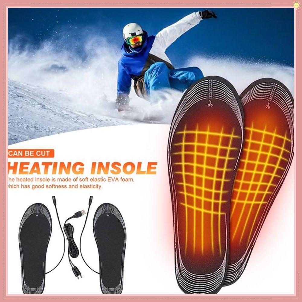 Palmilhas De Sapato Aquecidas ROSEGOODS Mantêm O Calor Em Clima Frio Acessórios De Inverno Palmilha Quente Movida A Ener