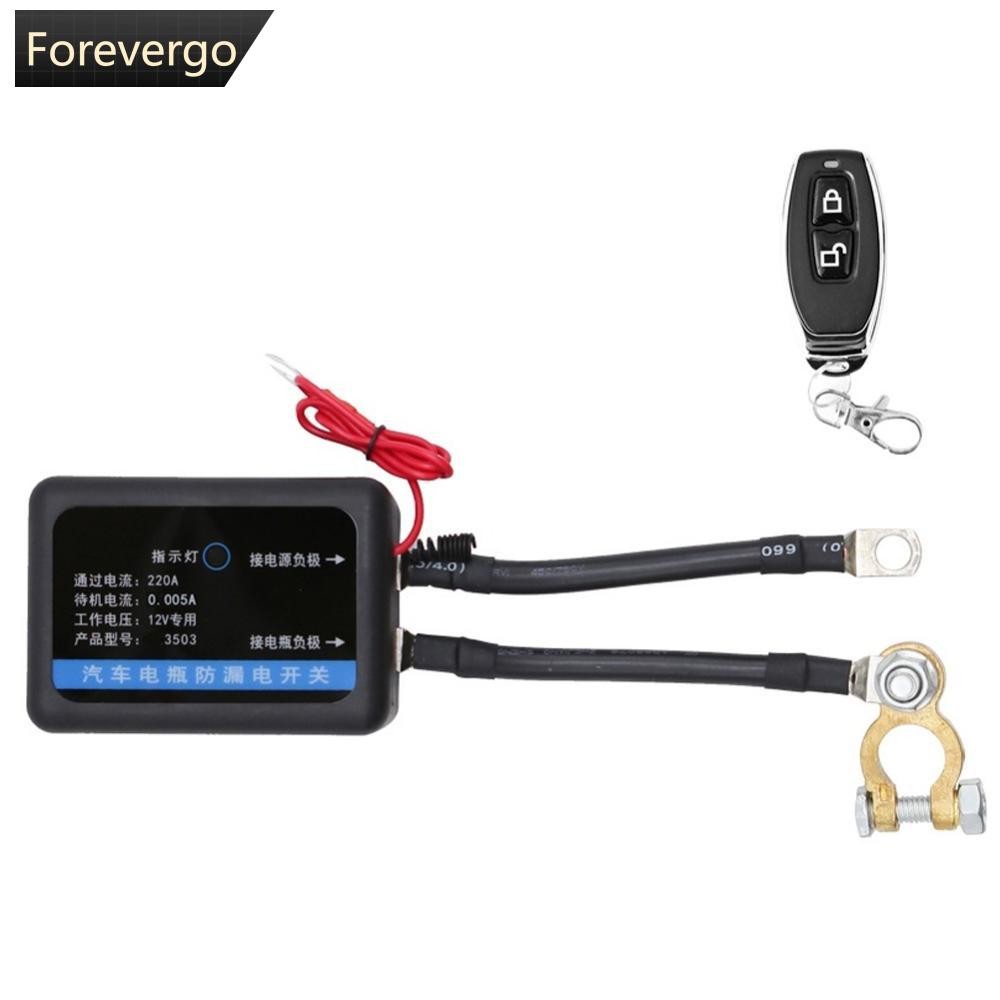 Interruptor De Desconexão De Bateria Remota Inteligente Para Carro FOREVERGO 12V Corte De Relé De Cobre Puro Carros/SUVs