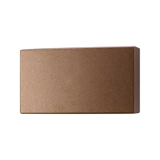 MODULO INTERRUPTOR SIMPLES  - RECTA COBRE CORTEN SATIN FOSCO - BRS16270-1CC
