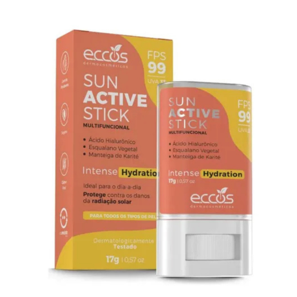 Sun Active Stick Intense Hydration 17g Fps 99 Uva 33 Eccos