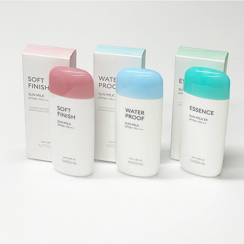 [MISSHA] Tudo Em Torno Do Bloco Seguro Essência Leite Solar EX 70ml #soothing #hydration #noi oily residu