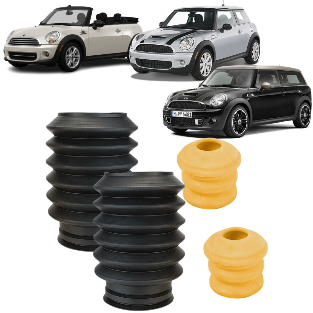 Kit Batente Coifa Amortecedor Dianteiro Mini Cooper R55 R56 R57 2007 2008 2009 2010 2011 2012 2013 2014