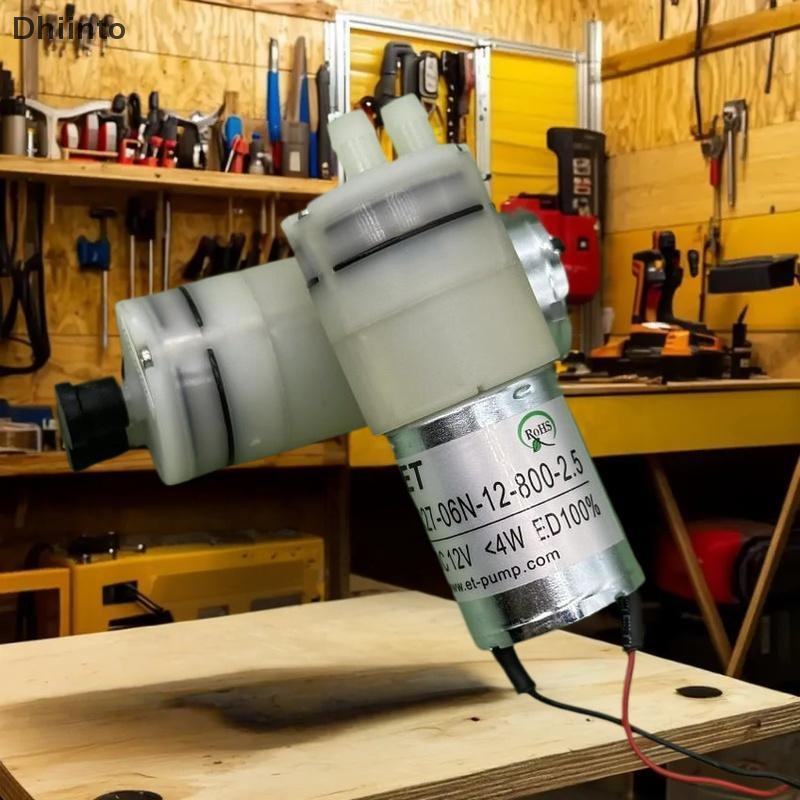 [Dhiint] 1 Peça Bomba De Água De Sucção Autoescorvante ET R27 Série R27-06 Mini 370 DC 12V Micro Diafragma DIY Varredor