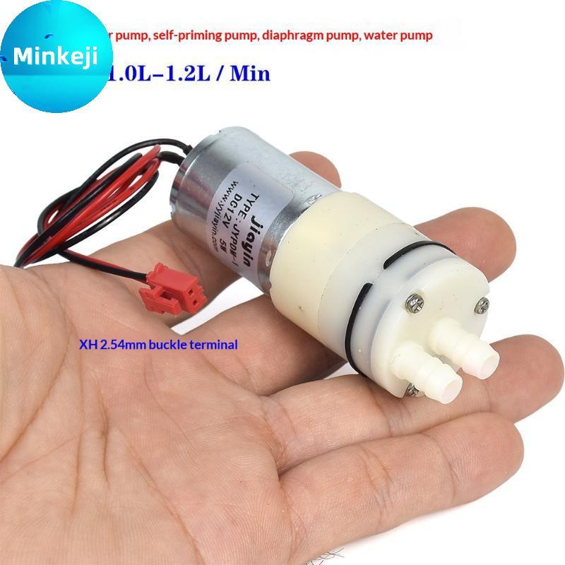Milleji 12V 370 Mini Bomba De Água De Diafragma Autoescorvante Para DIY Dispensador Automático Mesa De Chá Micro Hidropô