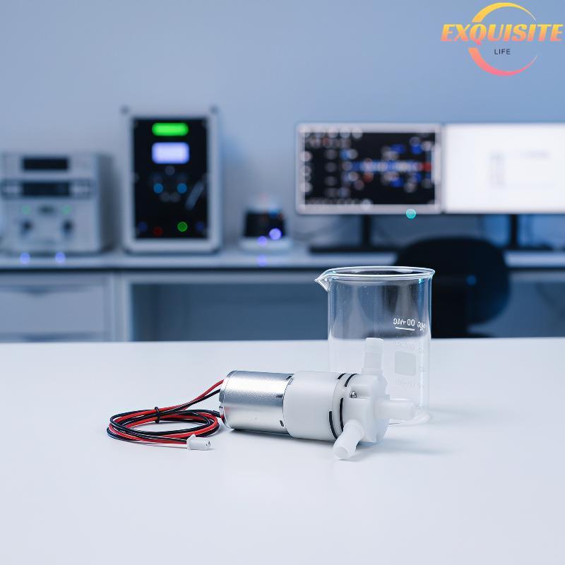 [EL-t] Mini Bomba De Água De Grande Fluxo 370 Motor DC 12V-24V Resistente À Corrosão Para Dispensador De Aquário DIY Sis