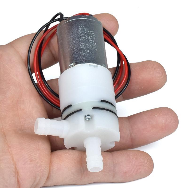 Grande Fluxo Mini Bomba De Água 370 Motor DC 12V-24V Economia De Energia Para DIY Aquário Dispensador Irrigação Hidropôn