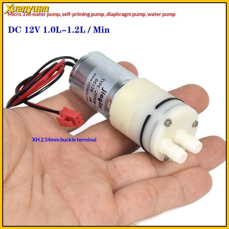 XYuan 370 Mini Bomba De Água De Diafragma 12V Dispositivo Micro Compacto Para Dispensador DIY Mesa De Chá Sistema De Aut