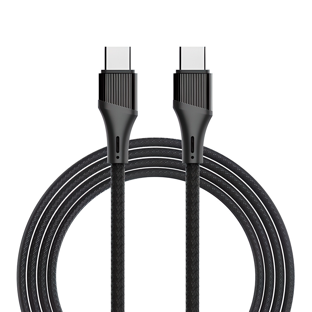 Cabo Usb C LDNIO 100W Macho Carga Rápida 2 Metros Preto