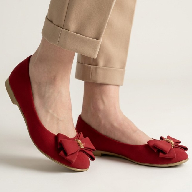 Sapato Sapatilha Feminina Bico Redondo Detalhe Laço Strass Casual Conforto Lançamento Moda Elegancia Luxo