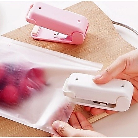 Mini Máquina Selante De Calor Portátil Mágica De Plástico Selador Kit Top