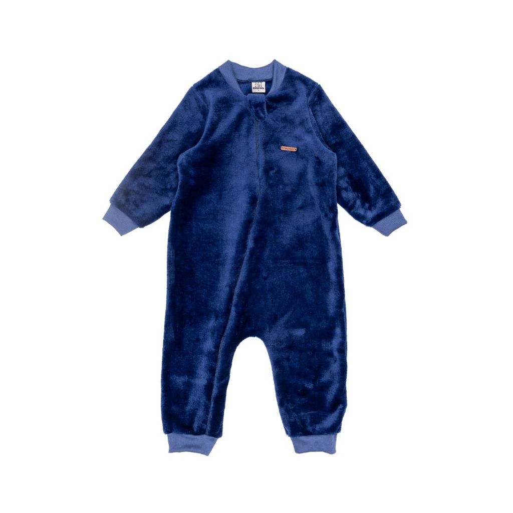 Macacão Fleece Bebê Liso Peluciado Com Zíper Menino Menina p/ o Frio Inverno