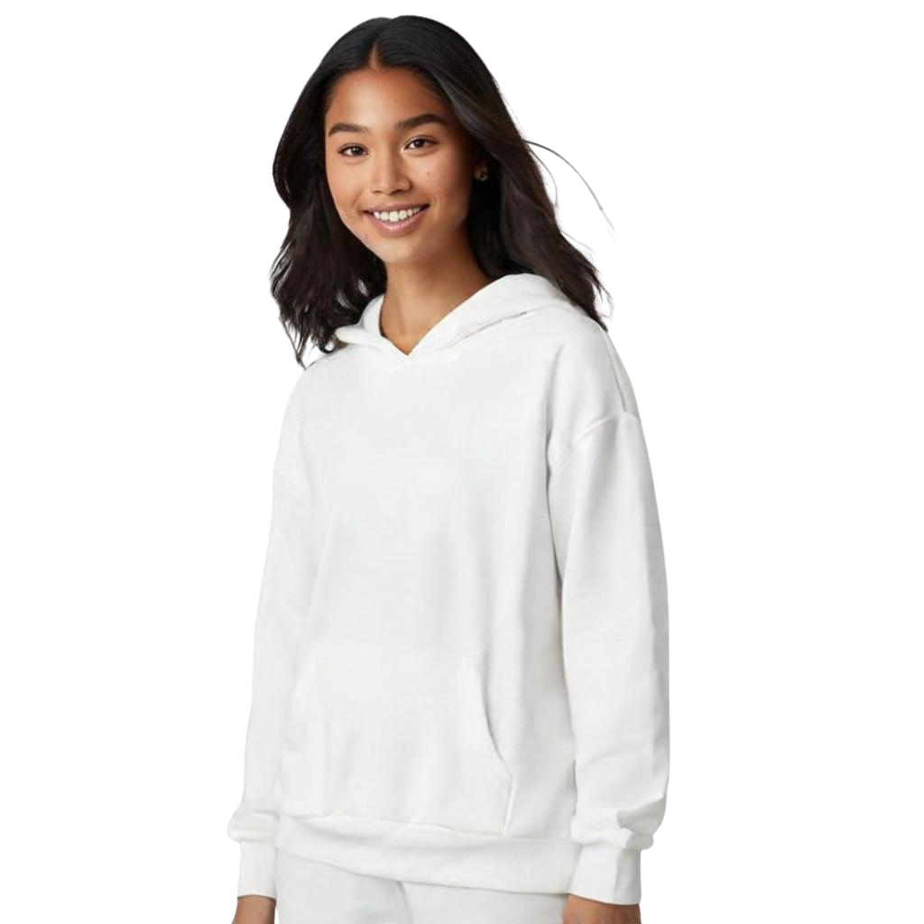 Kit 2 Blusa Moletom  Peluciado Adulto Liso Feminino Flanelado