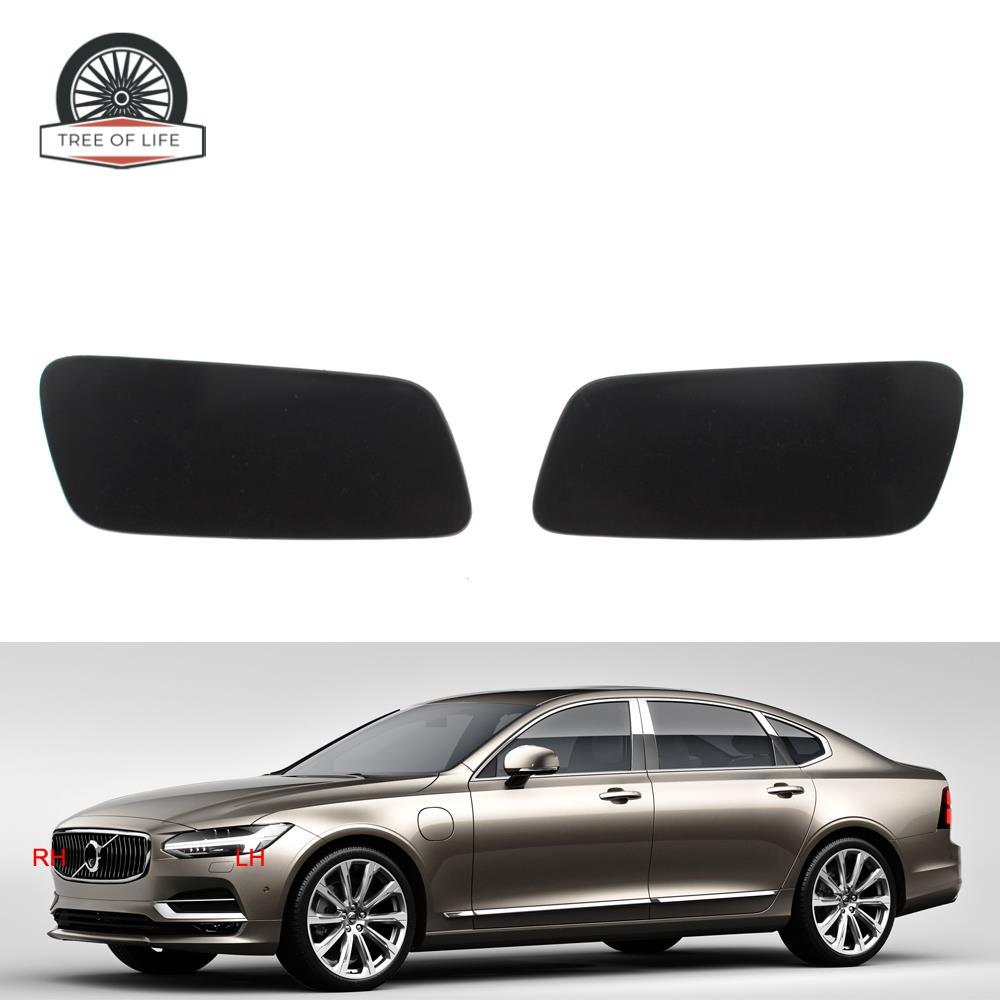 398398420 Para S90 V90 CROSS COUNTRY 2017-2019 Amortecedor Dianteiro Do Carro Farol Arruela Bocal Jet Capa Tampa 3983984