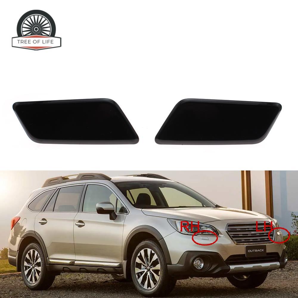 86636AL080 86636AL070 Para SUBARU OUTBACK 2015 2016 2017 Farol Dianteiro Arruela Bocal Capa Spray De Água Jet Cap